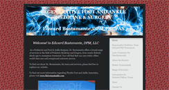 Desktop Screenshot of miami-podiatry.com